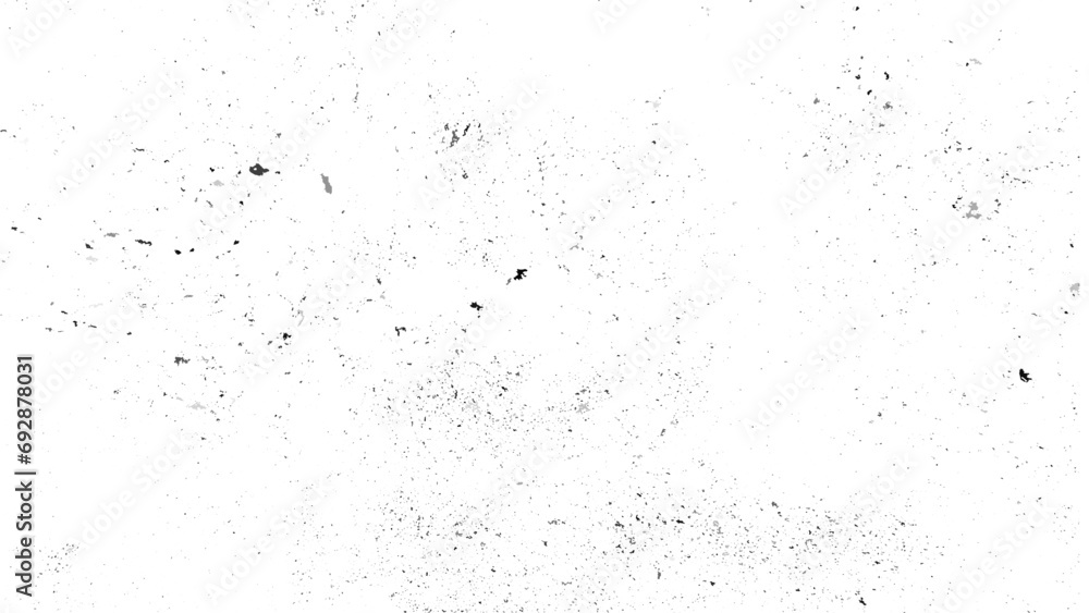 Abstract monochrome background. Texture is black and white in grunge. Dust overlay. Dark noise granules. Vector design elements, illustration