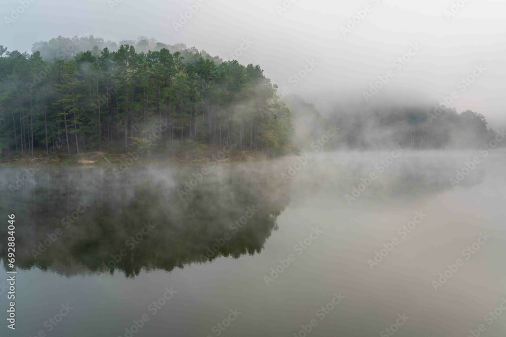 The Lake Vesuvius Recreation Area at Wayne National Forest in Ohio