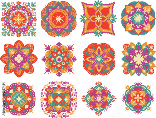 Diwali Rangoli Element