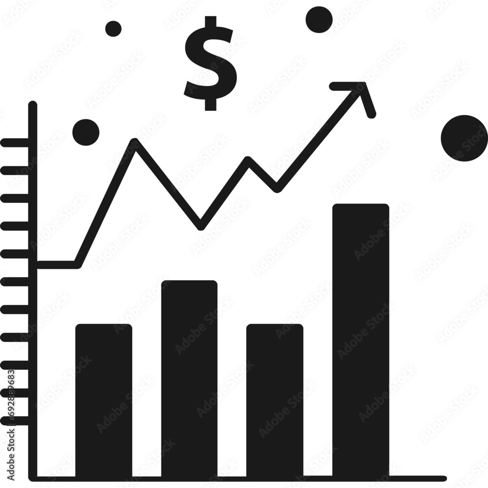 Business Financial Icon Business Financial Icon