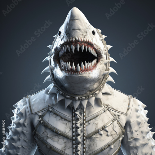 Shark Teeth Suit