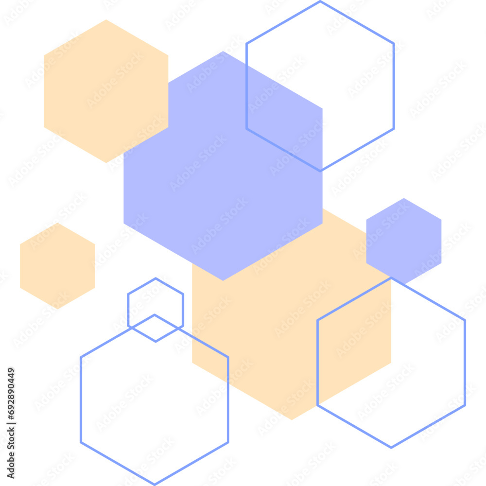 Hexagon Geometric Shape Hexagon Geometric Shape