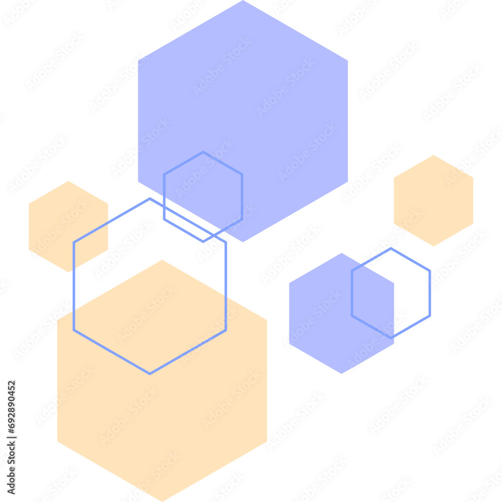 Hexagon Geometric Shape Hexagon Geometric Shape