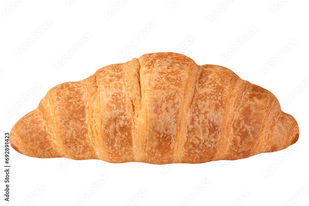 Croissant isolated on a transparent background. Croissant isolated on a transparent background.
