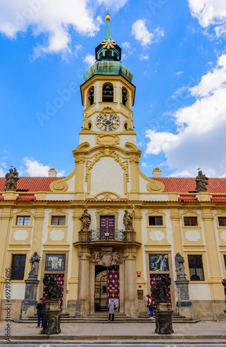 Loreta monastery building in Prague, Czech Republic photo
