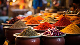Indian Spice Market, A Colorful Exploration into the Rich and Flavorful World of Exotic Spices