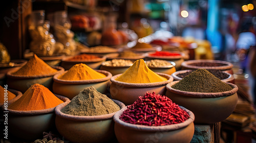 Indian Spice Market, A Colorful Exploration into the Rich and Flavorful World of Exotic Spices