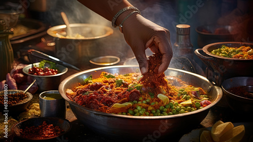 Spicy Street Delights, A Vibrant Night Market Journey of Hot and Flavorful Culinary 