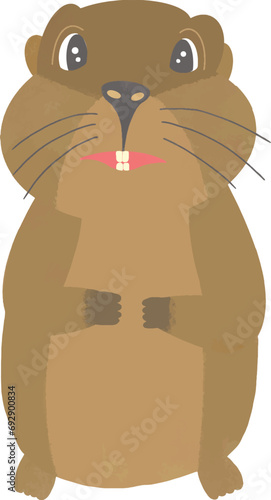 cartoon Groundhog