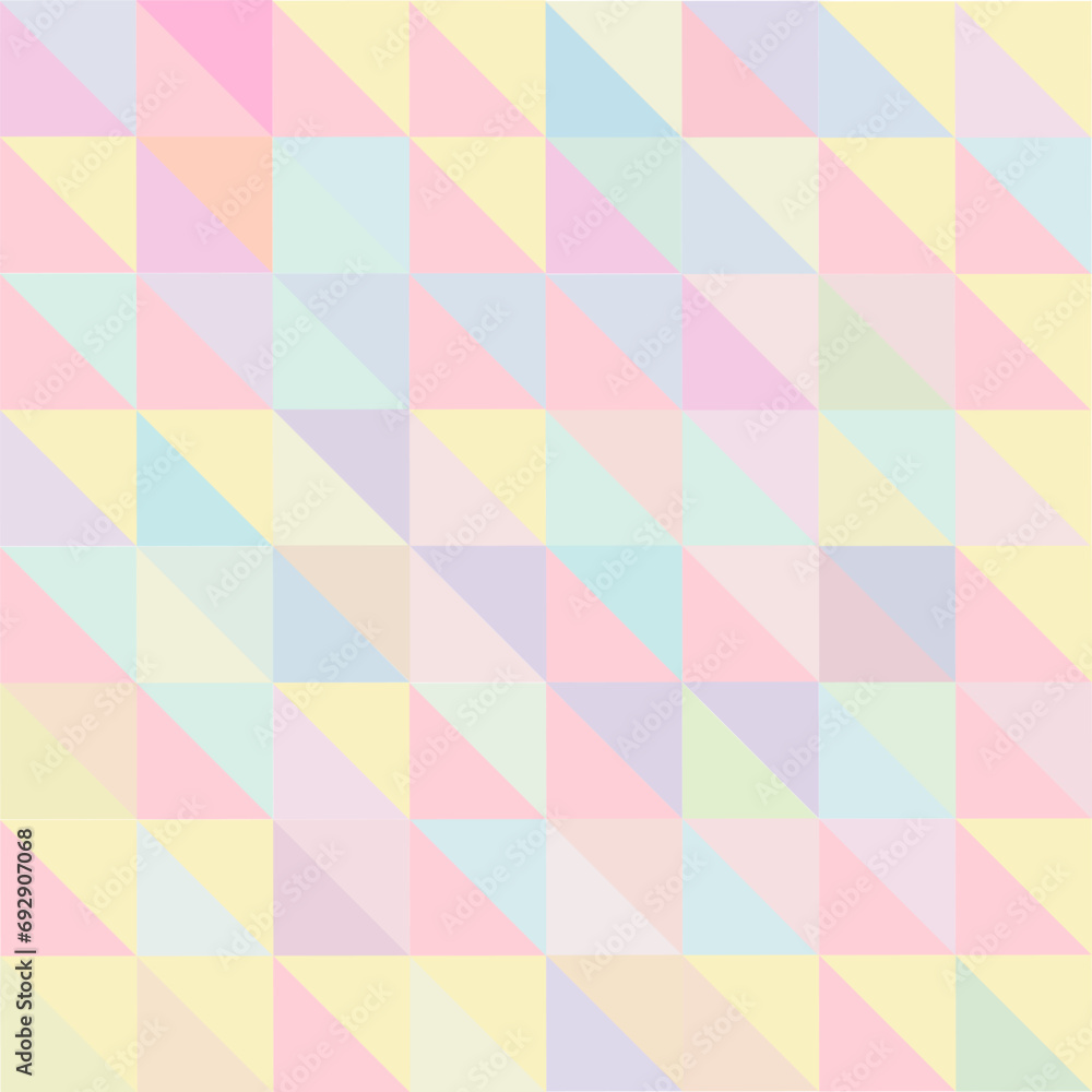 Beautiful pastel seamless geometric pattern, Background, wrapping, wallpaper, wabcover Beautiful pastel seamless geometric pattern, Background, wrapping, wallpaper, wabcover