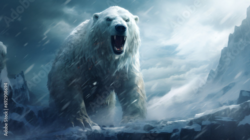 Polar bear concept