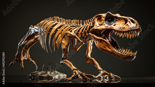 T rex dinosaur skeleton © Riya