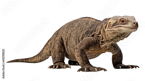 Komodo Dragon Isolated