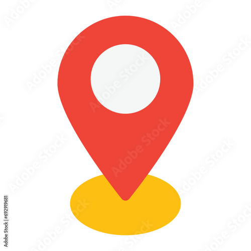 map pointer icon photo