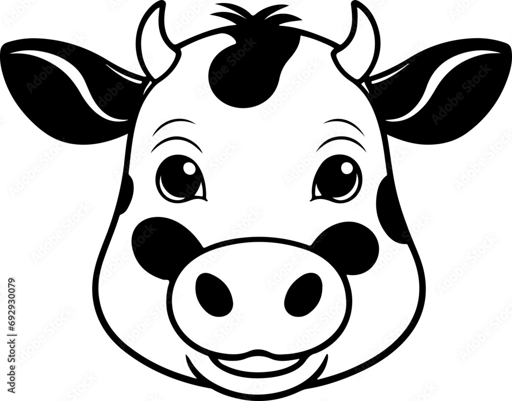 Cow SVG, Cow Head SVG, Highland Cow SVG, Cow Spots svg, Cow Face svg, Layered Cow svg, Holy Cow svg