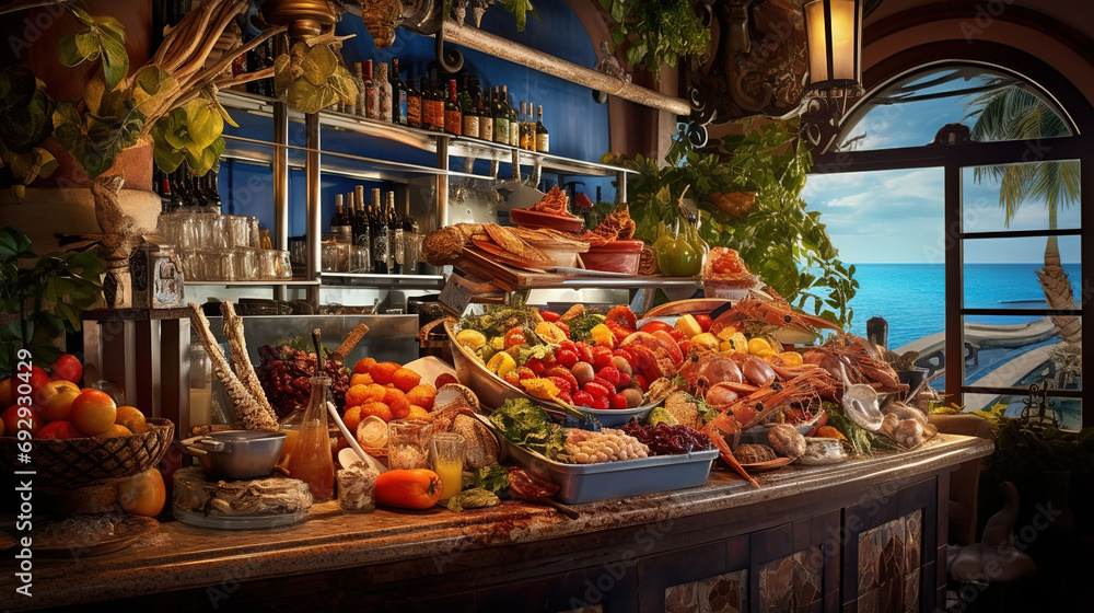 Fresh Italian Seafood Delights Unveiled at Our Exquisite Seaside Restaurant
