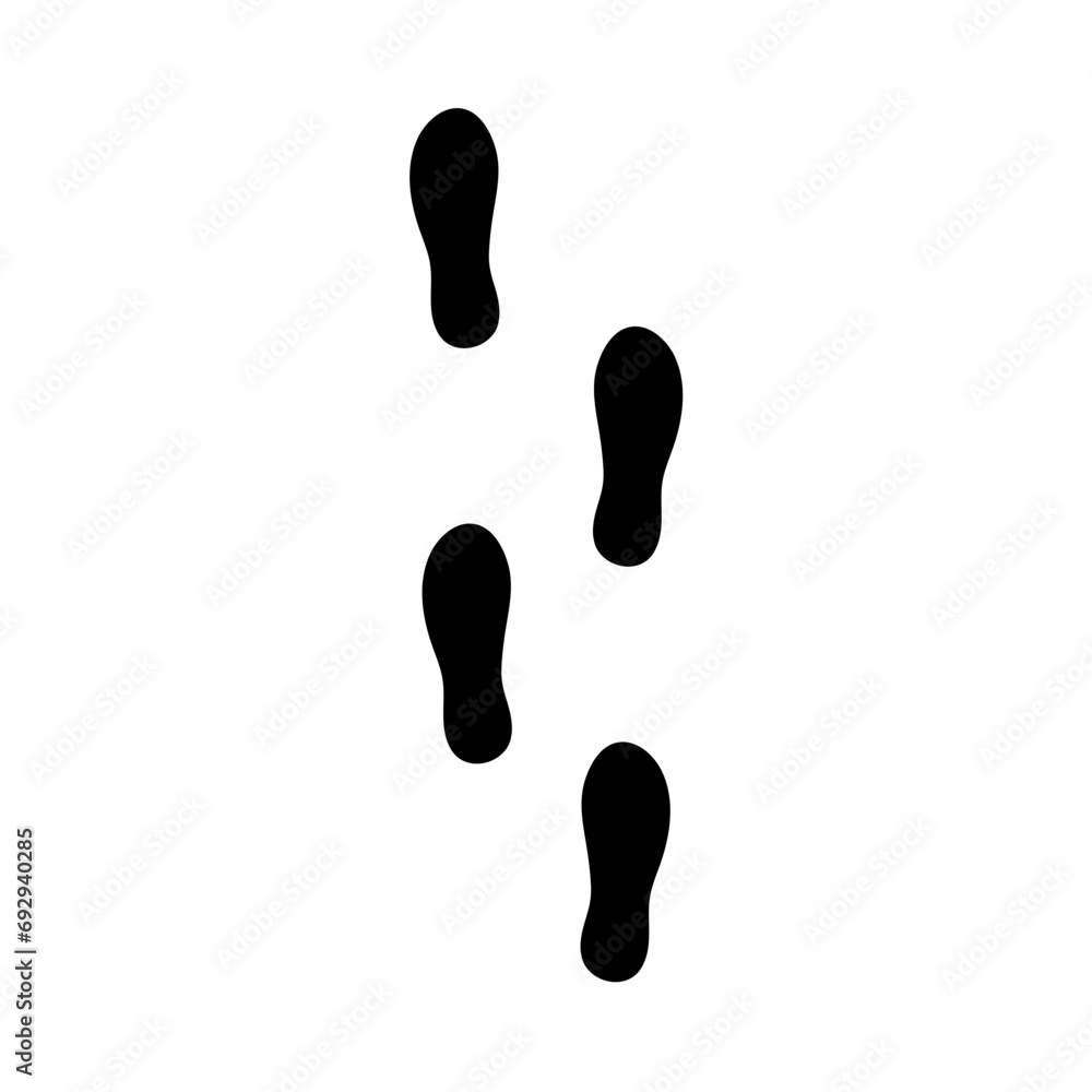 footprint hand drawn footprint hand drawn