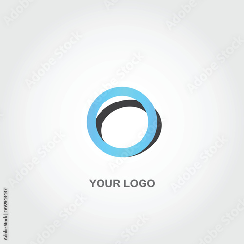 simple circle logo