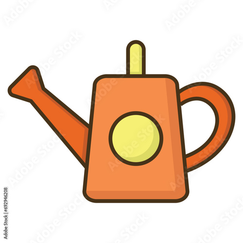 Watering can icon.vector on trendy design