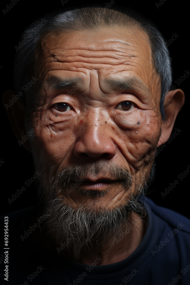 Hyper-realistic close up of men and women Hyper-realistic close up of men and women