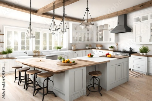 modern kitchen interior