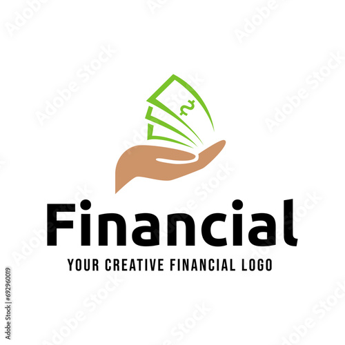 Money Logo designs template vector, Finance logo designs vector, Logo symbol icon