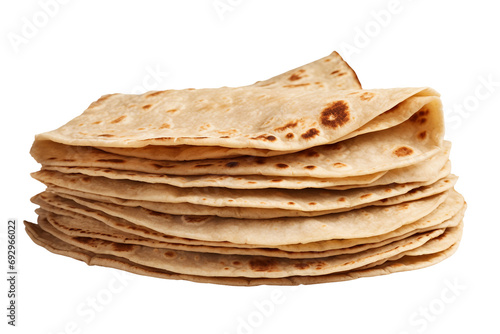 Artisanal Display Lavash Gleaming isolated on transparent background