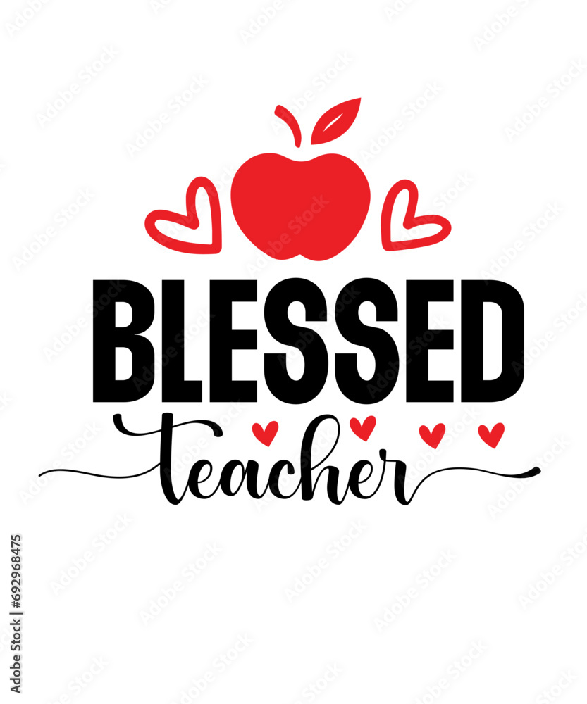 Teacher Shirt For Women - "Teach" Rainbow Leopard Graphic Tee, Casual T-Shirt (Bleach Blue, Sizes S-2XL)