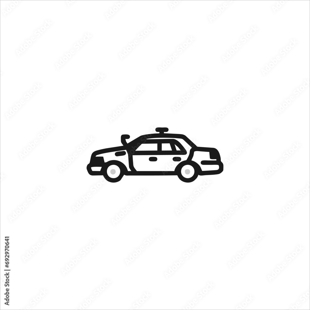 illustration vector graphic  of car sedan