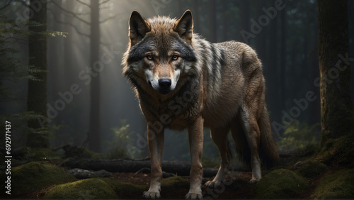 The Lone Wolf: A Portrait of the Wild