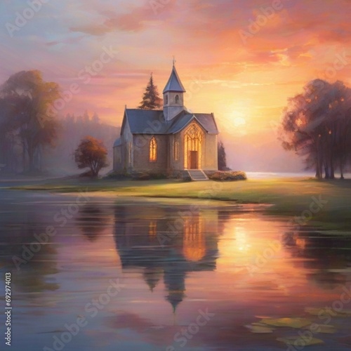 church in the morning
