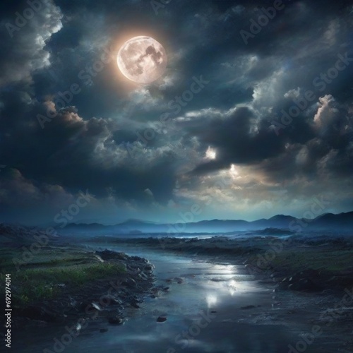 sky over the sea