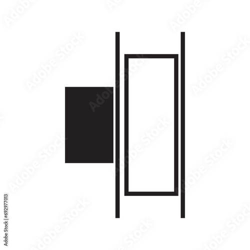 Alignment icons vector