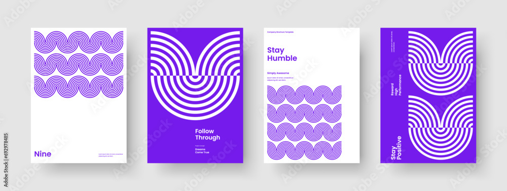 Obraz premium Modern Report Template. Isolated Flyer Layout. Abstract Poster Design. Book Cover. Brochure. Banner. Background. Business Presentation. Pamphlet. Handbill. Leaflet. Catalog. Notebook. Newsletter