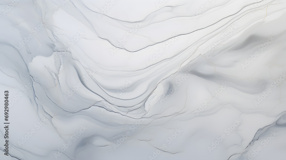 Obraz premium White marble texture and background. generative AI.
