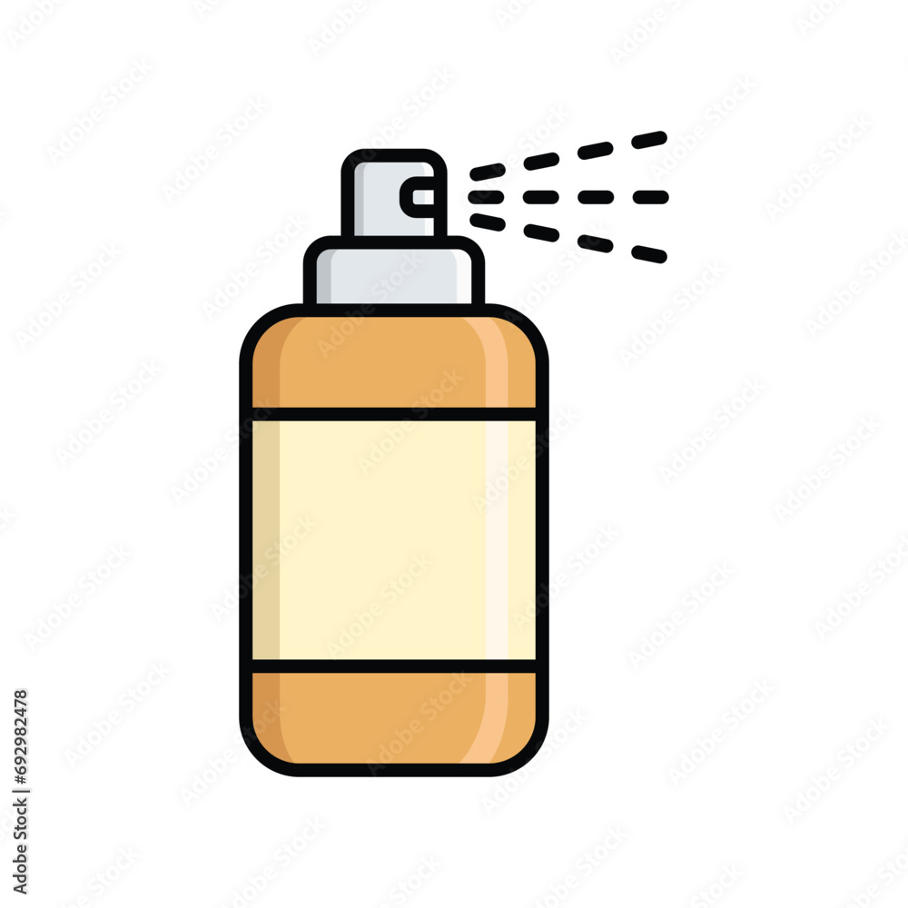 hair spray icon vector design template simple and clean hair spray icon vector design template simple and clean