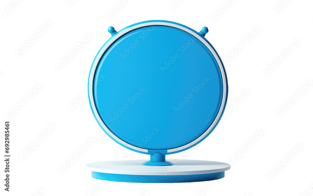 Circular Blue and White Information Sign on a White or Clear Surface PNG Transparent Background Circular Blue and White Information Sign on a White or Clear Surface PNG Transparent Background