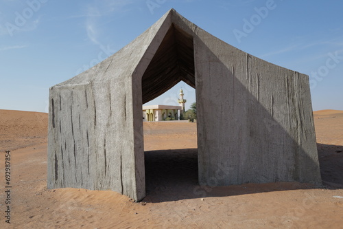 Desert village area