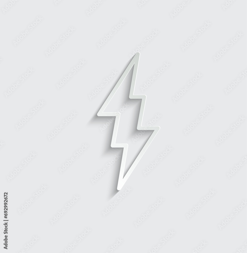 electrical icon danger vector icon electrical icon danger vector icon