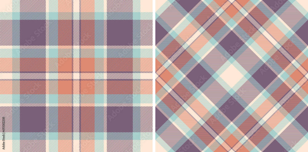 Pattern check seamless of fabric tartan textile with a vector texture background plaid. Pattern check seamless of fabric tartan textile with a vector texture background plaid.