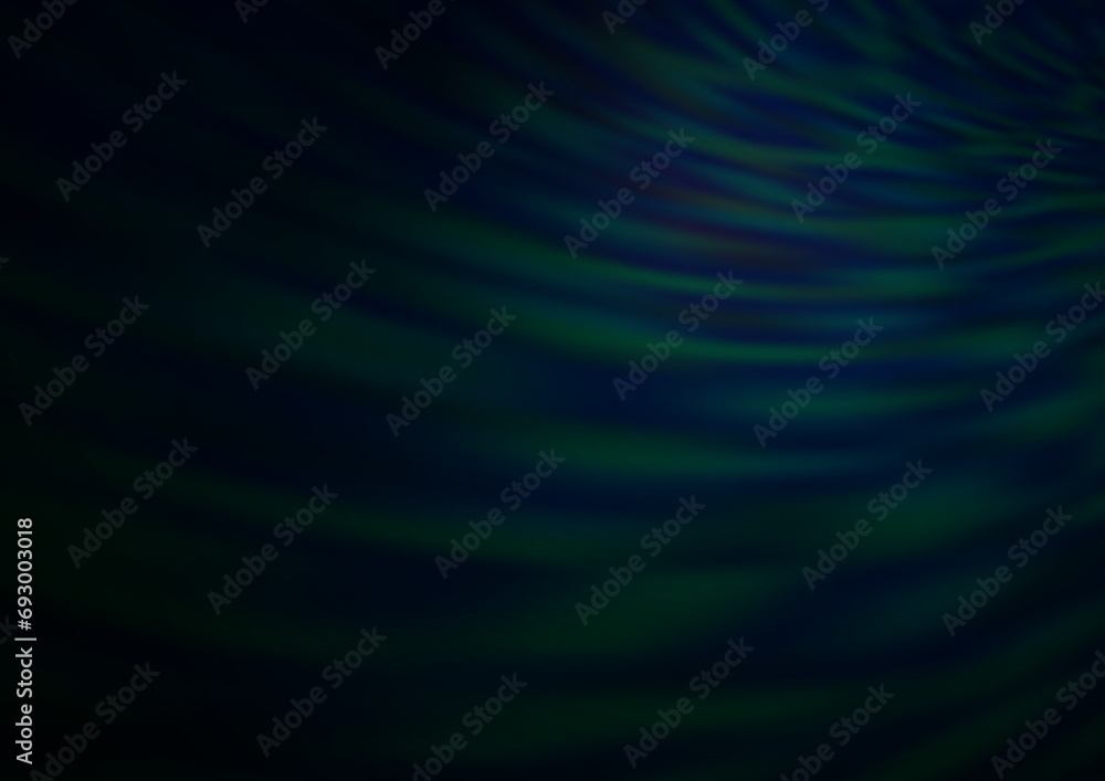 Fototapeta premium Dark BLUE vector modern elegant background.