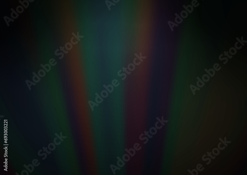 Dark Silver, Gray vector glossy bokeh pattern.