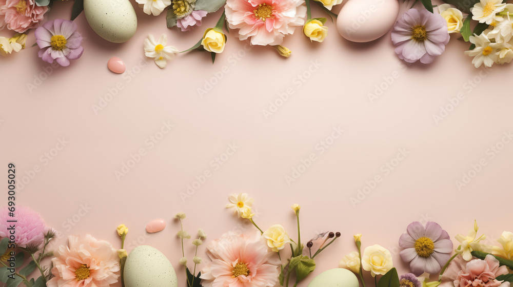 easter eggs frame easter eggs frame