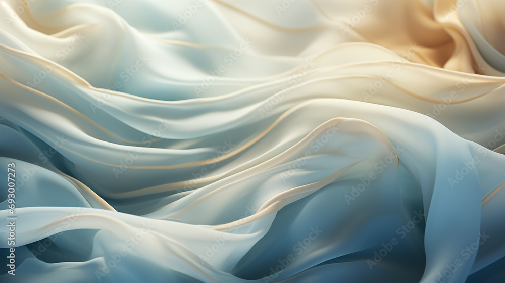 Obraz premium Gentle, flowing abstract forms representing a relaxing massage.