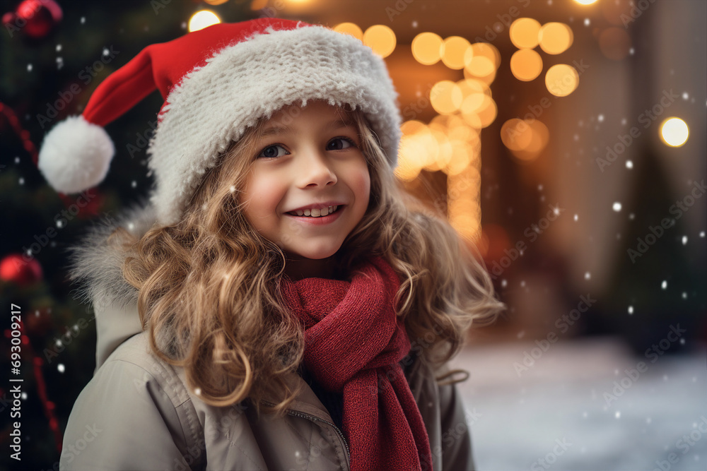 Generative ai picture of beautiful woman enjoying festive new year magic celebration Generative ai picture of beautiful woman enjoying festive new year magic celebration