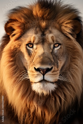 Close-up of a male lion © Eomer2010