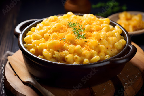 Savor the Flavor: Homemade Mac and Cheese Extravaganza" - Generative AI