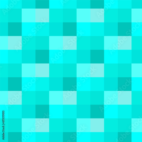 Trendy vector seamless pattern with dot pixel art y2k style vintage retro video game. Tech Abstract Background with Random color Pixels. Vector Chaotic Squares Mosaic Pattern