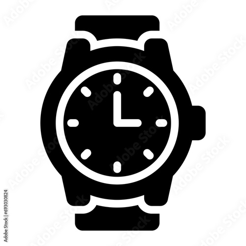 watch glyph icon