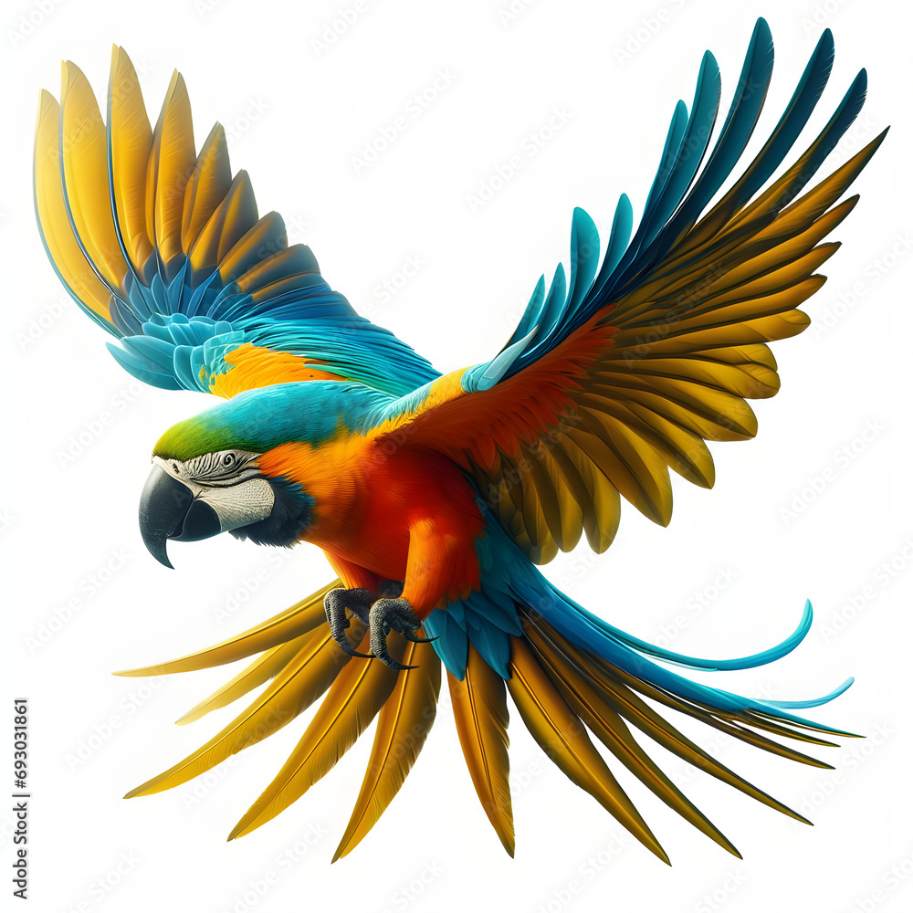 blue and yellow macaw, macaw parrot, blue and gold macaw, guacamaya